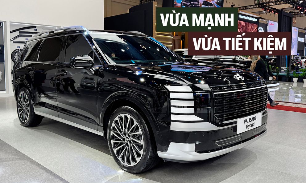 Sờ tận tay Hyundai Palisade 2025 trước khi về Việt Nam: Rộng hơn, dáng như Range Rover, máy hybrid 330hp nhưng tiết kiệm xăng hơn i10