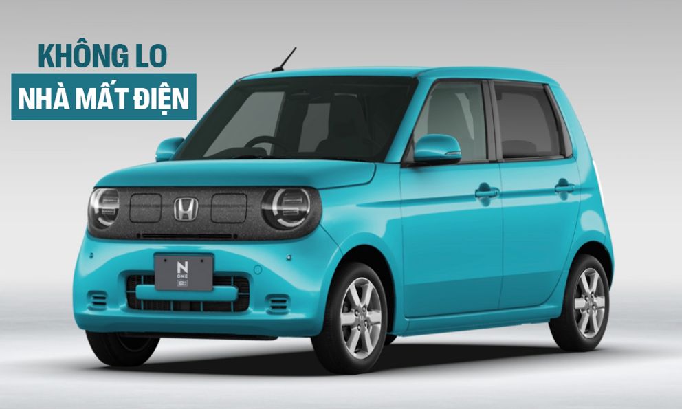Honda N-One e: - Xe điện nhỏ nhất của hãng đầy pin đủ chạy Hà Nội - Nghệ An, kiêm luôn 'ổ điện dự phòng' khi nhà mất điện