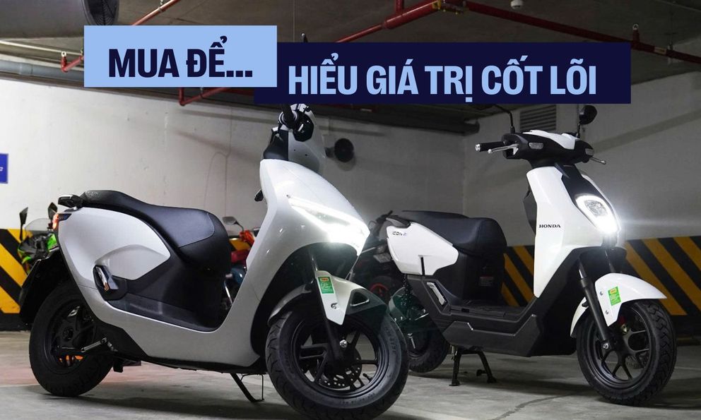 ‘Tôi dùng cả 2 xe máy điện Honda để xem cách Honda tìm hào quang như đang làm được với xe máy xăng’