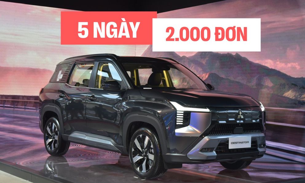 Cứ 1 ngày trôi qua lại có 400 người đặt hàng Mitsubishi Destinator ở quốc gia ĐNÁ này