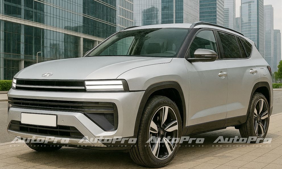 Bộ ảnh này cho thấy Hyundai Tucson đời mới ngày càng giống Santa Fe: Dáng góc cạnh lột xác, ra mắt năm sau đáp trả CX-5