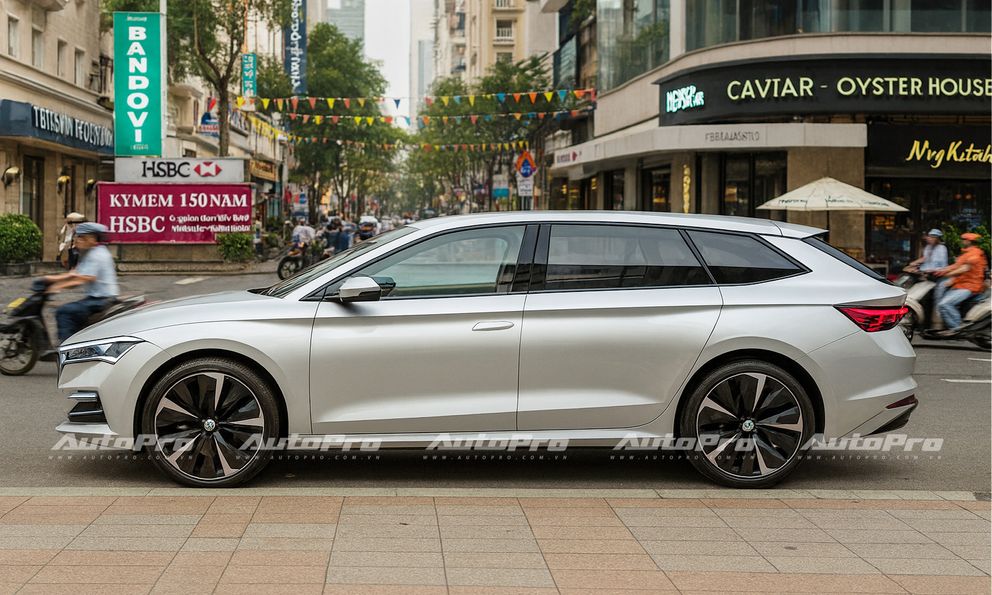 Skoda nhá hàng xe mới sắp ra mắt tháng 9: Có điểm giống Audi, chạy điện, là đời mới xem trước của Octavia từng về Việt Nam