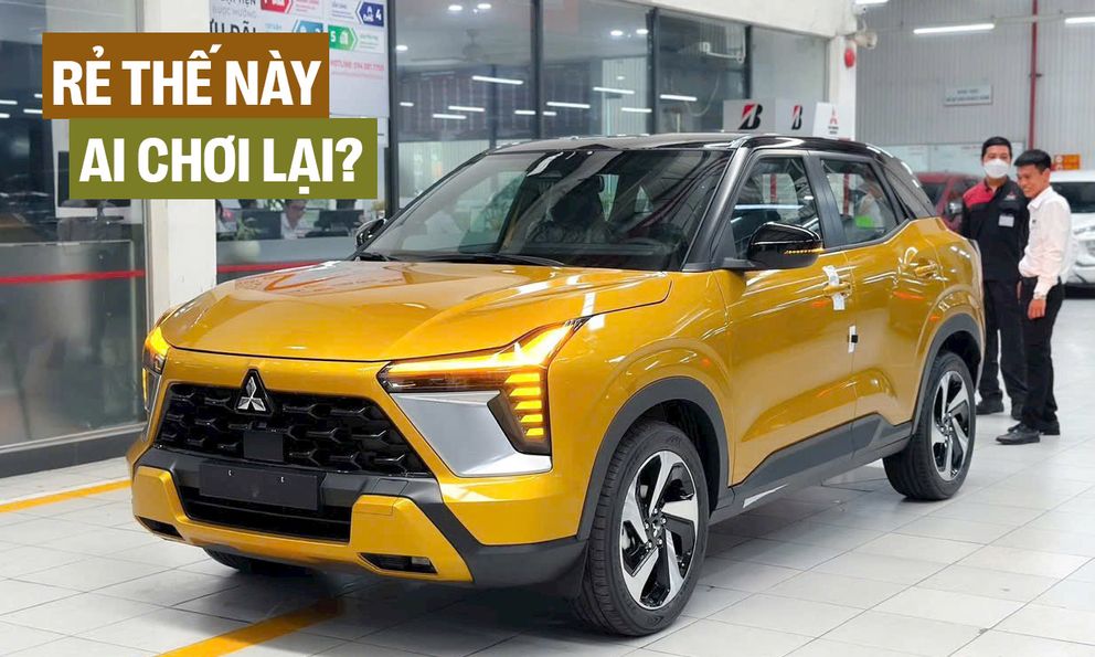 Mitsubishi Xforce rẻ kỷ lục sau khi áp khuyến mãi này: ‘Trừ sạch’ còn từ 539 triệu đồng, tạo áp lực lớn cho Yaris Cross, Creta