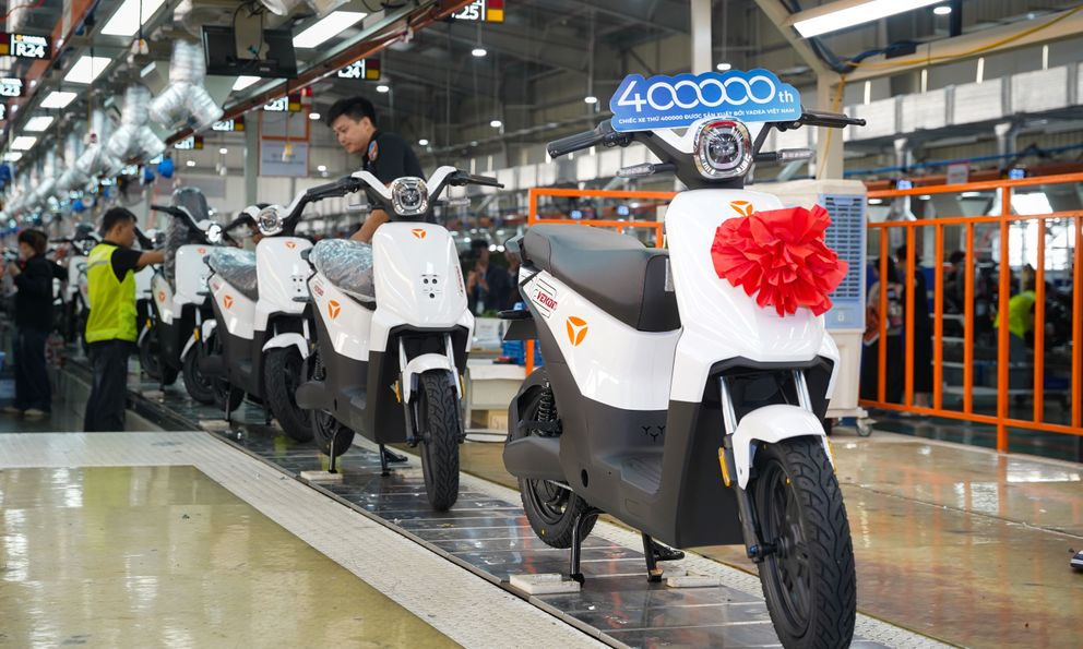 Yadea xuất xưởng chiếc xe điện thứ 400.000 ở Việt Nam, thử nghiệm thực tế cho kết quả bất ngờ
