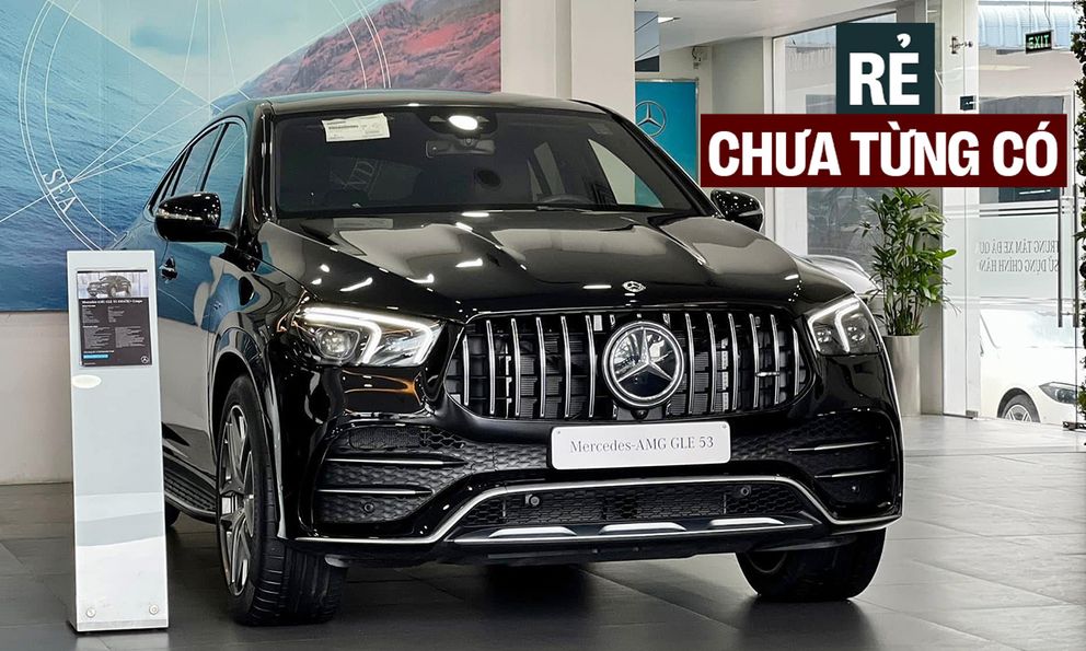 Mercedes-AMG GLE 53 giảm giá ‘kịch sàn’ còn gần 3,6 tỷ tại đại lý: Rẻ hơn Land Cruiser cả tỷ đồng, người mua phải đánh đổi một điều