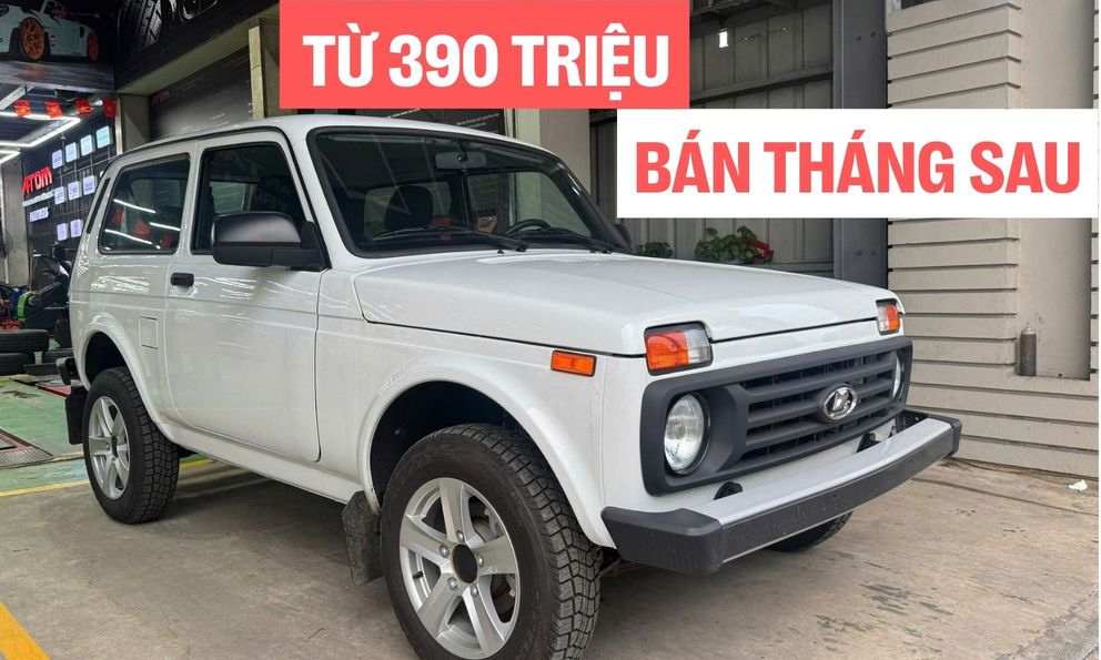 Cận cảnh Lada Niva Legend tại Việt Nam: Xe Nga đã xong đăng kiểm, SUV 2 cầu, nhìn cũ nhưng động cơ chuẩn Euro 5, giá dự kiến 390 triệu đồng, có thể bán ngay tháng sau