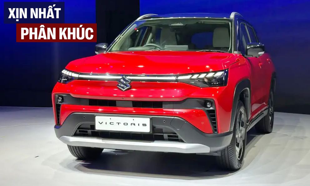 Suzuki Victoris ra mắt: Nhiều ‘đồ chơi’ xịn bên trong, động cơ hybrid, AWD, có ADAS cấp 2, về Việt Nam thì Xforce phải dè chừng