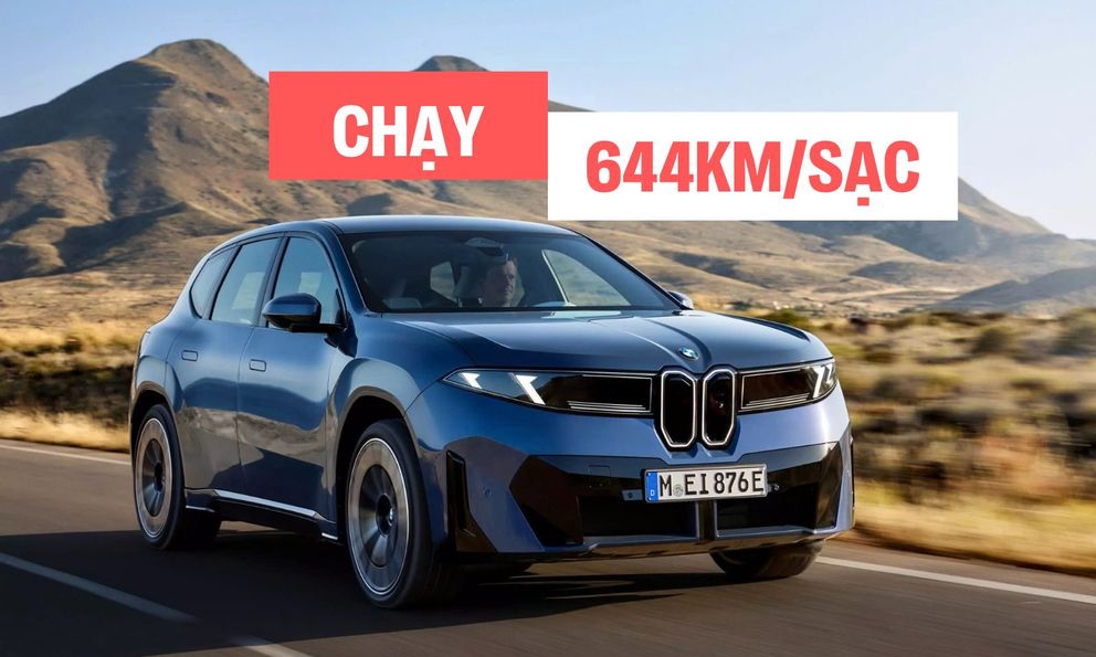 BMW iX3 ra mắt: Động cơ điện mạnh 463 mã lực, chạy Hà Nội - Sa Pa khứ hồi không cần sạc