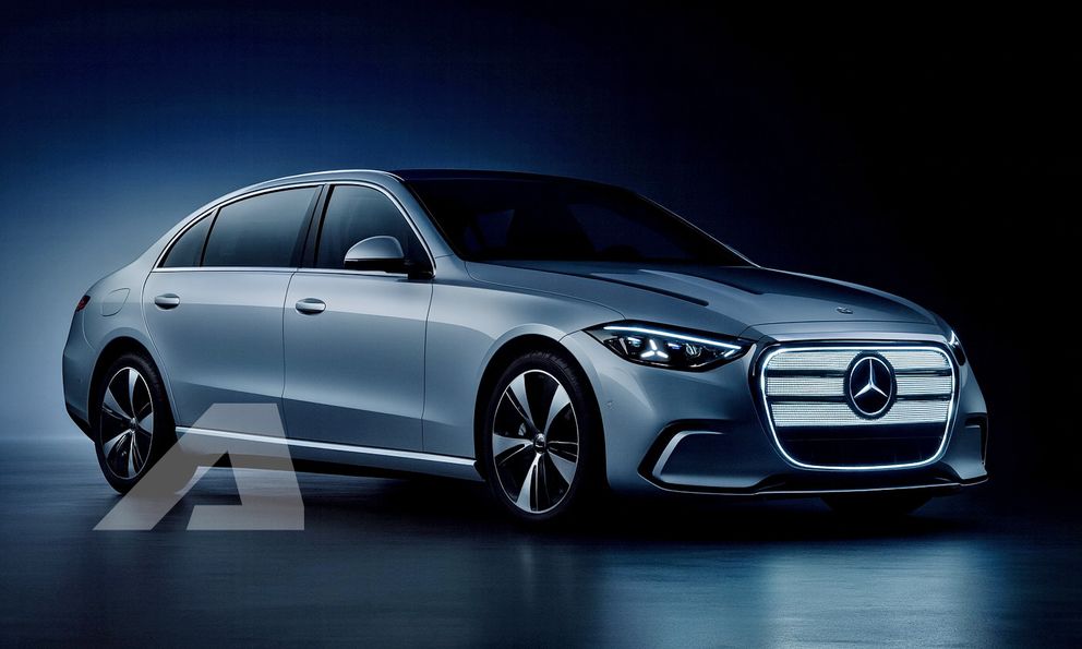 Mercedes-Benz C-Class đời mới lần đầu có ảnh chính thức với lướt tản nhiệt khủng gấp vài lần 3 Series