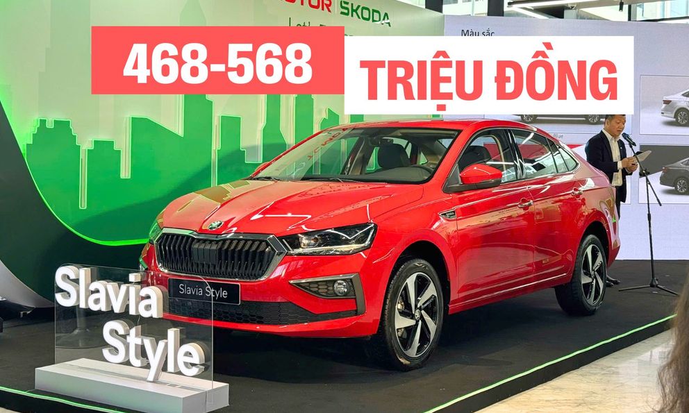 Skoda Slavia ra mắt Việt Nam: Giá bán 468-568 triệu đồng, đấu Vios City bằng máy xăng 1.0L tăng áp, hộp số 6 cấp, gầm cao hơn cả Corolla Cross