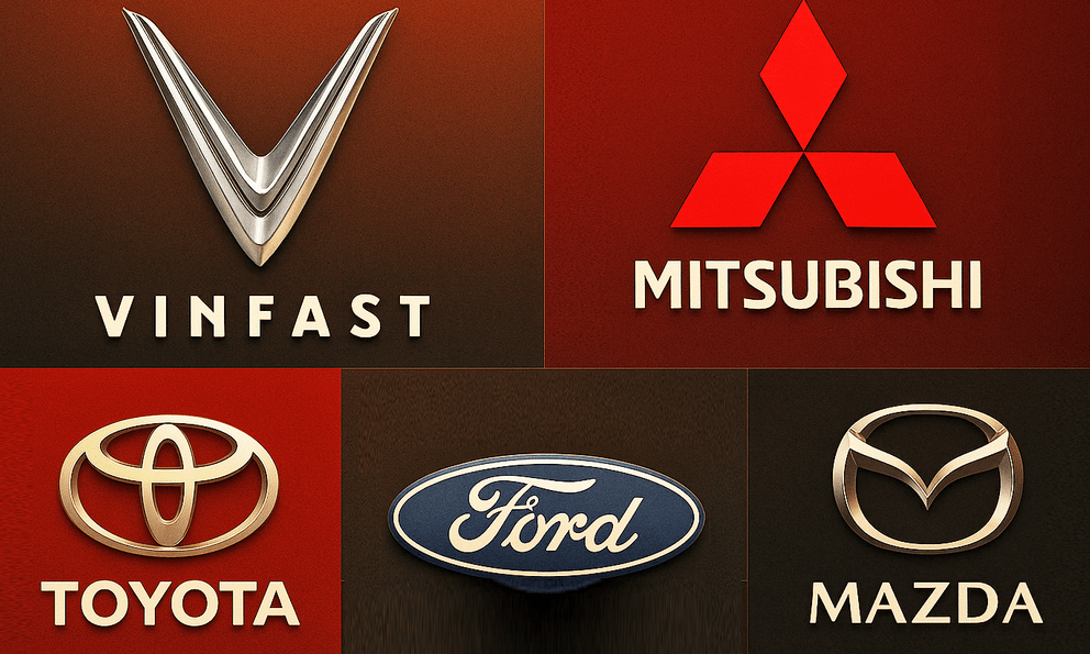 Thương hiệu ô tô vươn mình tại Việt Nam: VinFast, Mitsubishi nhận lượt bình chọn khủng, Toyota, Ford, Mazda còn cơ hội ‘lật thế cờ’