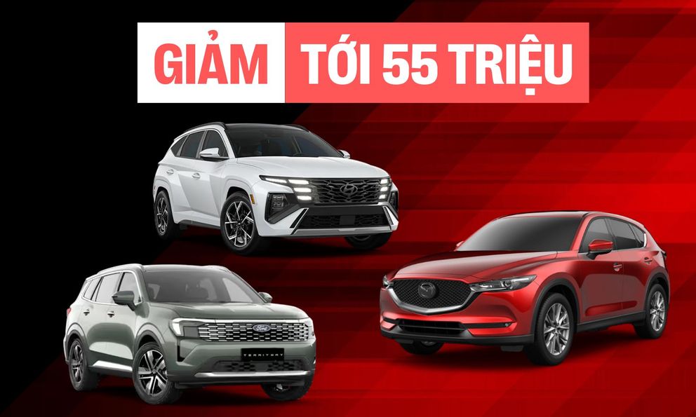 Loạt CUV cỡ C đang giảm giá hàng chục triệu đồng: Nhiều nhất 55 triệu đồng, đủ Hàn Nhật Mỹ