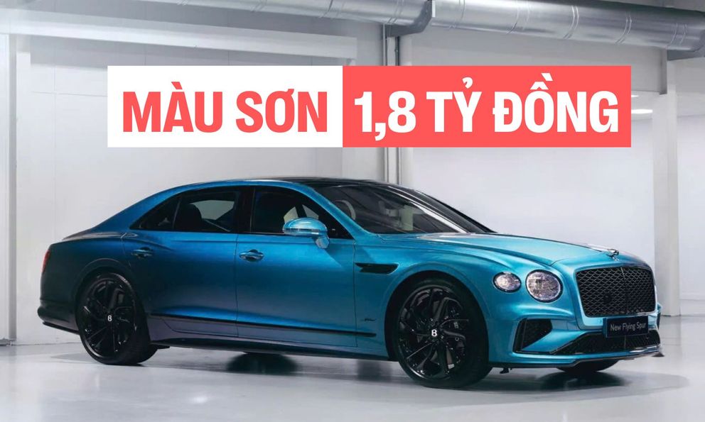 Đắt như option xe siêu sang: Bentley có màu sơn mới mất 60 giờ để làm, giá quy đổi gần 1,8 tỷ đồng