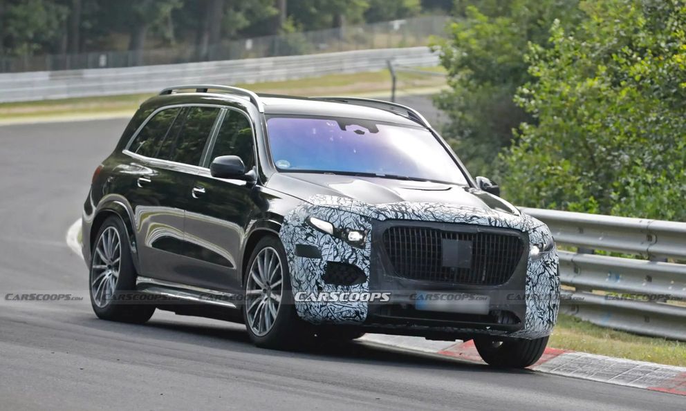 Lộ ảnh Mercedes-Maybach GLS bản mới: Tổng thể ít thay đổi, lưới tản nhiệt tinh chỉnh nhẹ