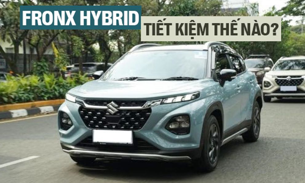 Test thực tế cả tắc đường cho thấy Suzuki Fronx hybrid tiết kiệm hơn bản xăng thế nào: Đạp ga không nể nang, 400km để ra thêm bát phở