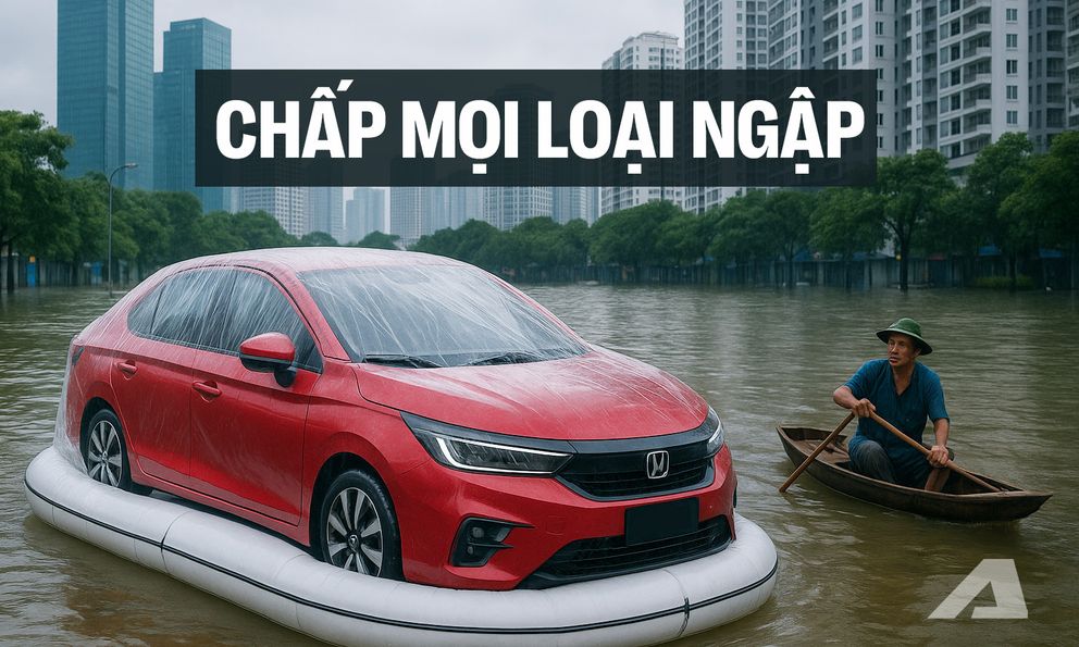 Bão cận kề Việt Nam, món đồ bảo vệ ô tô này lại sốt trên MXH: Ngập mấy cũng không sợ nhưng cần đảm bảo một yếu tố