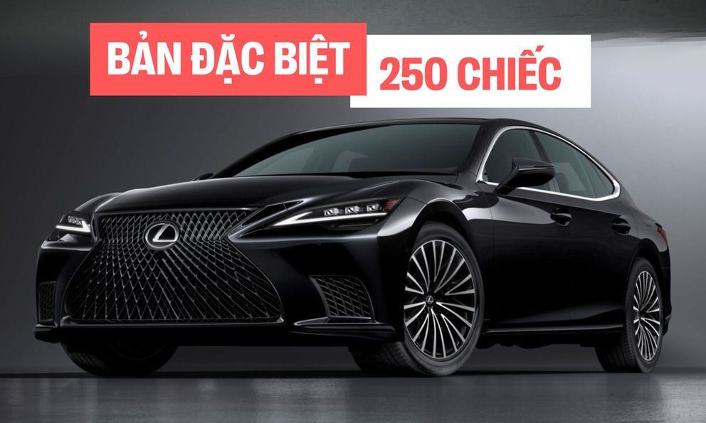 Lexus LS có bản đặc biệt chỉ 250 chiếc trước ngày khai tử vào năm sau