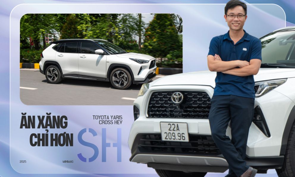 Chủ xe Toyota Yaris Cross HEV ‘bào’ 45.000km sau 2 năm: ‘Ăn xăng chỉ hơn SH, có 2 điểm cần cải thiện’