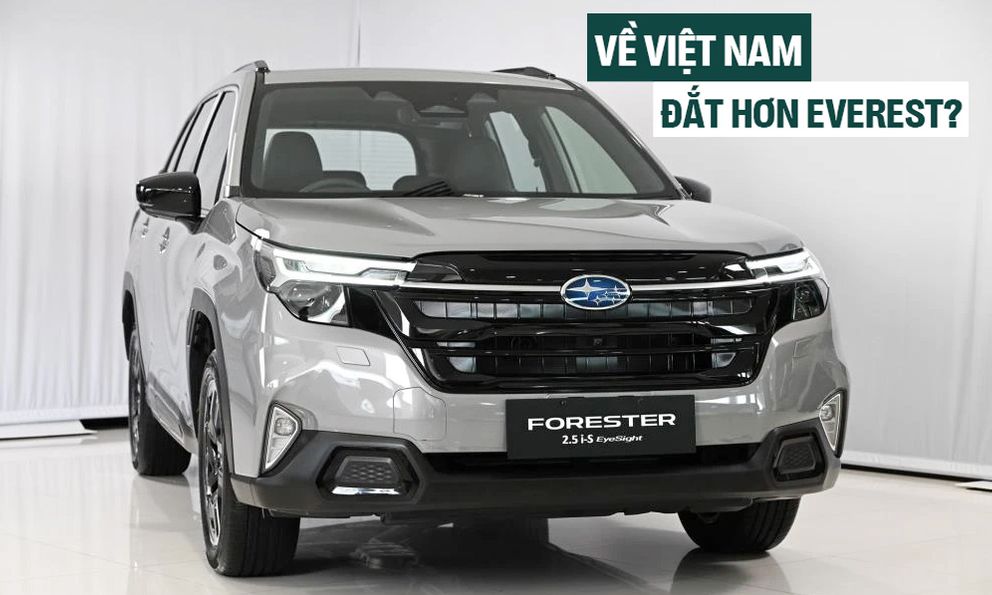 Subaru Forester 2026 tiếp tục về ĐNÁ, quy đổi 2,1 tỷ đồng: Thiết kế lột xác, mạnh hơn nhưng cần một điều để thuyết phục khách Việt khi bán tháng sau