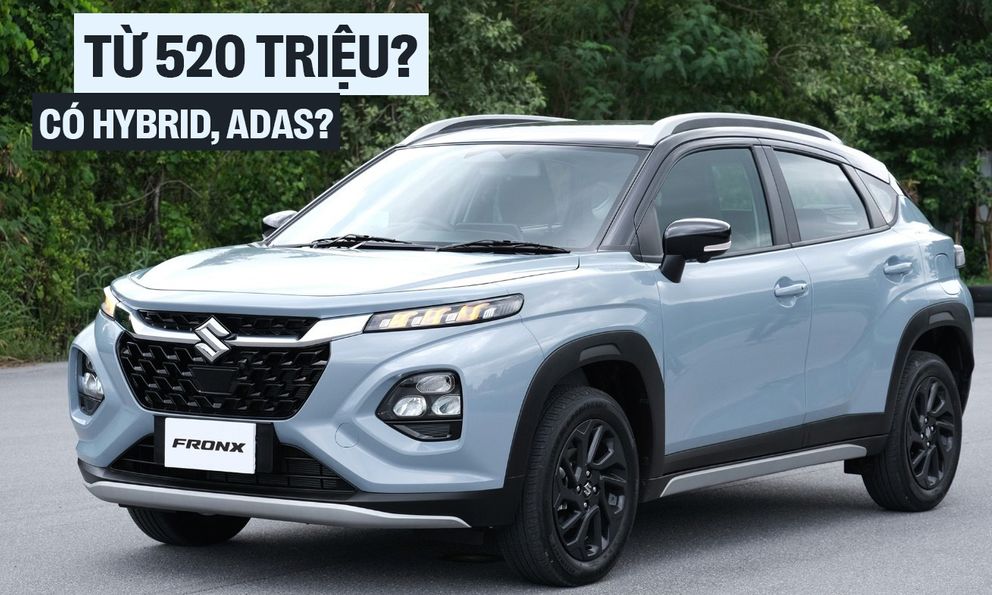 Suzuki Fronx thêm clip ‘nhá hàng’ trước ngày ra mắt Việt Nam: Dự kiến 3 bản, tạm tính từ 520 triệu đồng, có hybrid, ADAS đấu Raize, Sonet