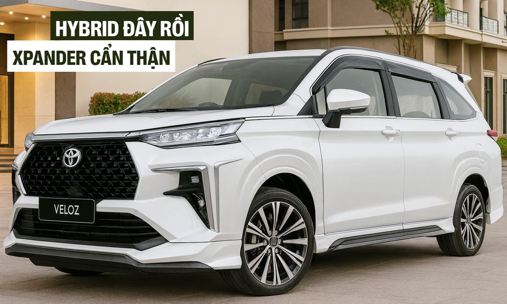 Toyota Veloz Cross lộ bản hybrid mới cùng gói thể thao, thêm lựa chọn tiết kiệm xăng cho dân dịch vụ, dễ sớm về Việt Nam đáp trả Xpander