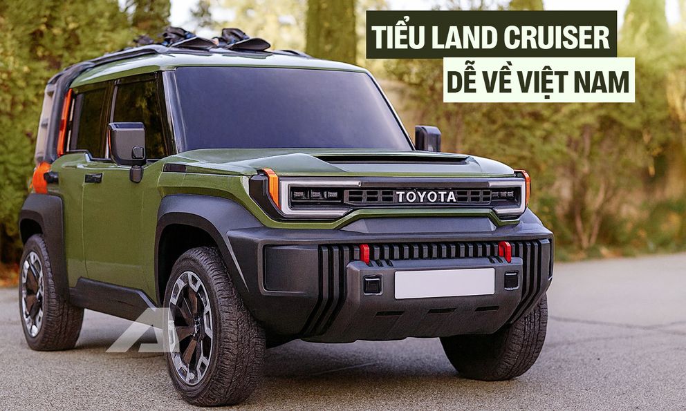 Toyota Land Cruiser bản mini dễ ra mắt tuần sau: Cùng cỡ Corolla Cross, hầm hố kiểu Prado, có cơ hội về Việt Nam nhờ một yếu tố