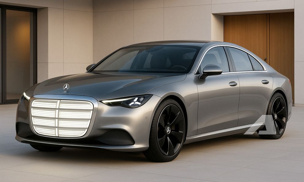 Mercedes-Benz S-Class đời mới thiết kế thế này thì 7 Series phải dè chừng: Mặt ca lăng lớn sáng long lanh, bản Maybach phối màu càng trầm trồ