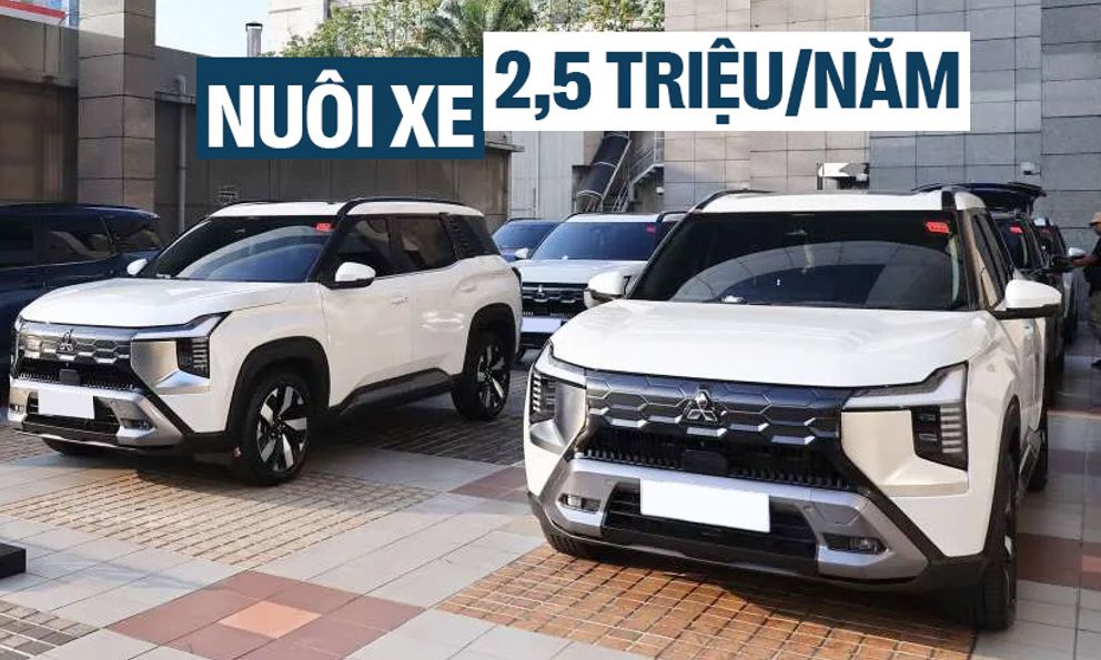 Mitsubishi Destinator sắp bán tại Việt Nam có giá bảo dưỡng rẻ cỡ này: Chỉ 2,5 triệu đồng/năm, đi 5 năm không phải lo nghĩ