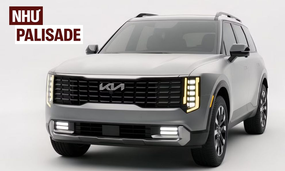 Kia Telluride đời mới có ảnh chính thức đầu tiên: Thiết kế như song sinh của Palisade, ra mắt tháng sau, liệu có lỡ hẹn tiếp với khách Việt?