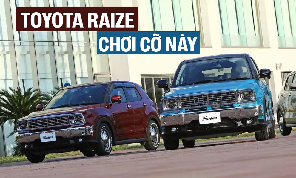 Bản Toyota Raize này dành cho ai mê dáng xe Mỹ mà nuôi vẫn rẻ như xe Nhật: Ngoại thất lột xác, bên trong có một thứ giống Territory vừa nâng cấp