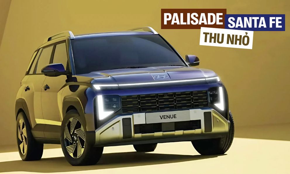 Hyundai Venue 2026 có loạt ảnh, clip chính thức: Mặt trước như Palisade, nội thất kiểu Santa Fe, dễ sớm về Việt Nam đấu Fronx, Sonet