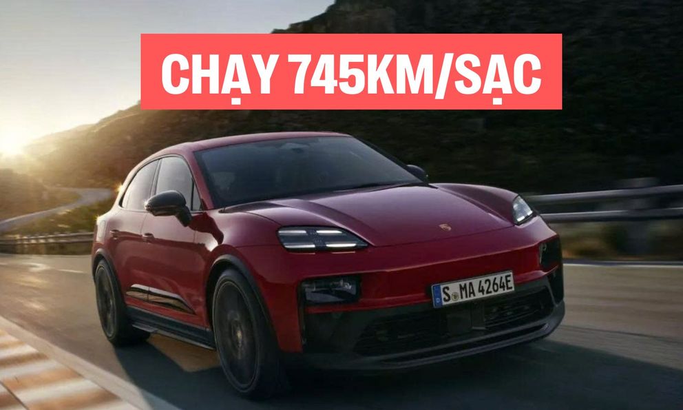 Porsche Macan thêm bản GTS thể thao: Giá quy đổi hơn 2,7 tỷ đồng, động cơ điện mạnh 563 mã lực, chạy Hà Nội - Đà Nẵng không cần sạc