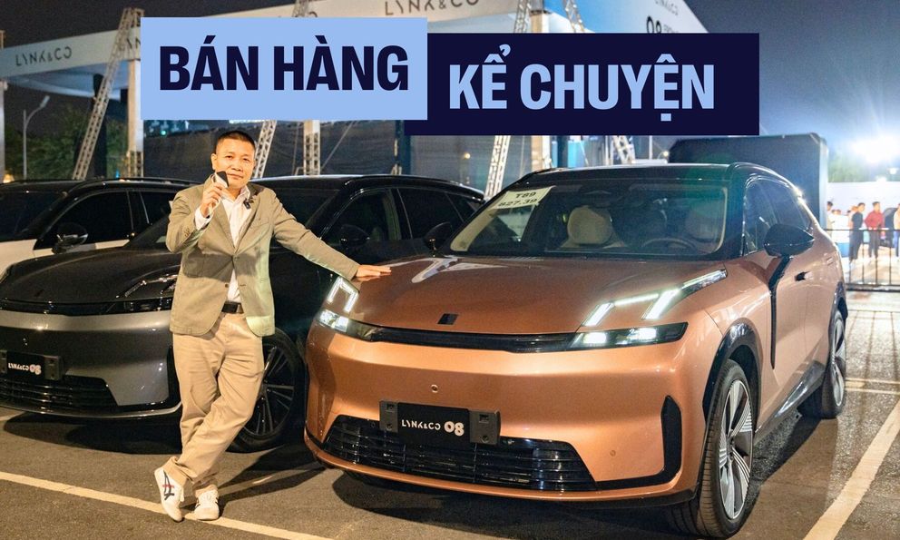 Cách bán Lynk & Co 08 cho người Việt: ‘Hãy kể kính không viền, gương chiếu hậu đặc biệt theo cách này’