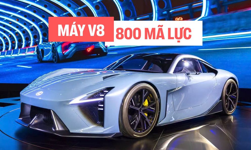 Lexus sắp có siêu xe mới: Động cơ V8 thêm mô-tơ điện, có thể mạnh hơn 800 mã lực, 