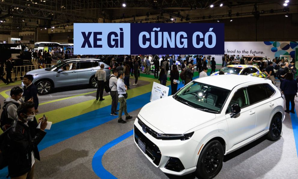 17 phút tua nhanh Japan Mobility Show 2025: Đủ phương tiện trên trời dưới biển, cho trẻ em đến người già, bán hàng đến hội họp