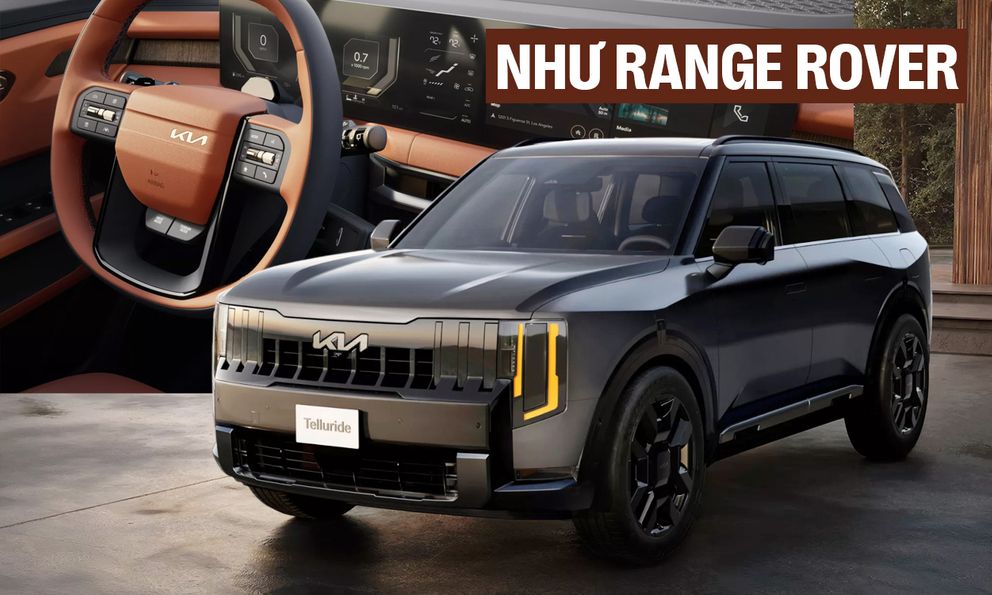 Kia Telluride đời mới có ‘full’ ảnh nội ngoại thất rõ nét: Thiết kế lột xác từ trong ra ngoài, đuôi như Range Rover, bớt dị hơn Palisade