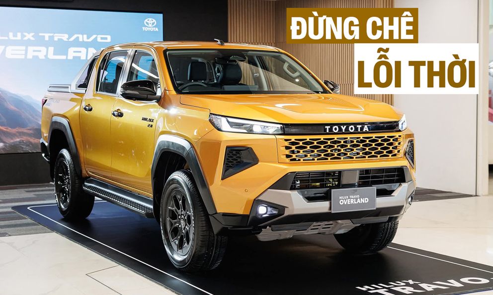 Toyota Hilux 2026 bị chê dùng khung gầm lỗi thời, sếp hãng đáp trả bằng lý do khó cãi