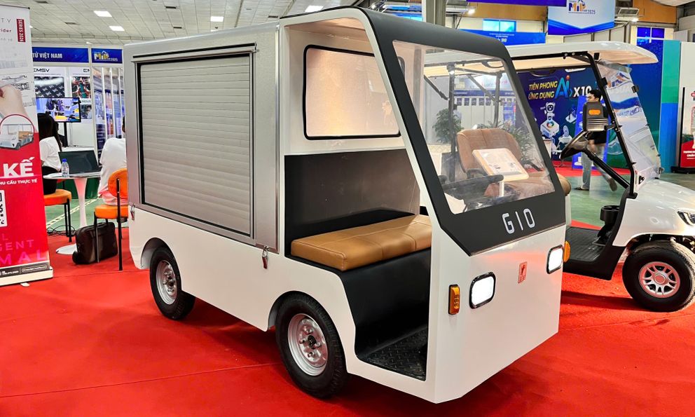 Thêm một concept xe tải điện sản xuất bởi người Việt: Giá dự kiến 35 triệu đồng, chạy tối đa 70km/sạc