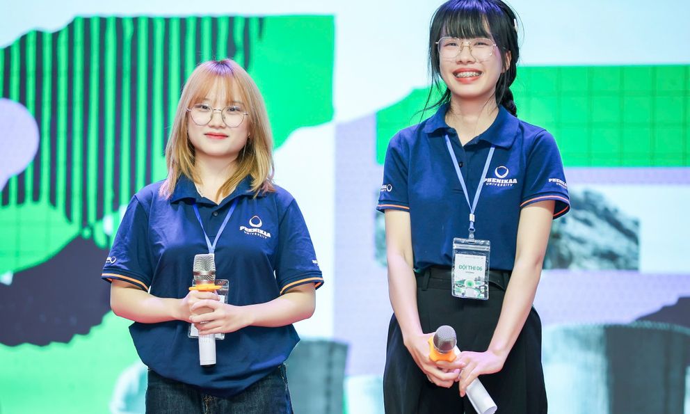 Giành điểm cao nhất tại Green Voices, cặp đôi nữ sinh chia sẻ: ‘Nằm ngủ cũng mơ thấy đang tập luyện cùng nhau’