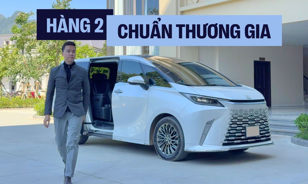 Ghế ‘ông chủ’ trên Lexus LM 500h hơn 7,5 tỷ đồng có gì: Chuẩn khoang thương gia, chỉnh điện toàn bộ, ánh sáng tinh tế, âm thanh cao cấp