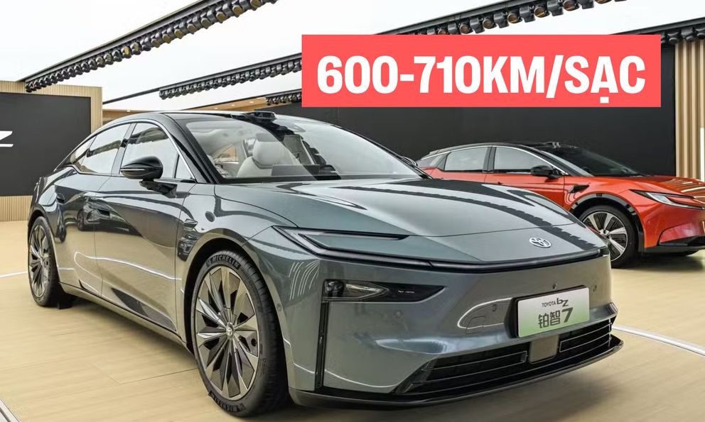 Toyota có sedan thuần điện cỡ lớn: Đầu giống Camry, đấu BMW i7 bằng động cơ 277 mã lực, chạy Hà Nội - Huế không cần sạc