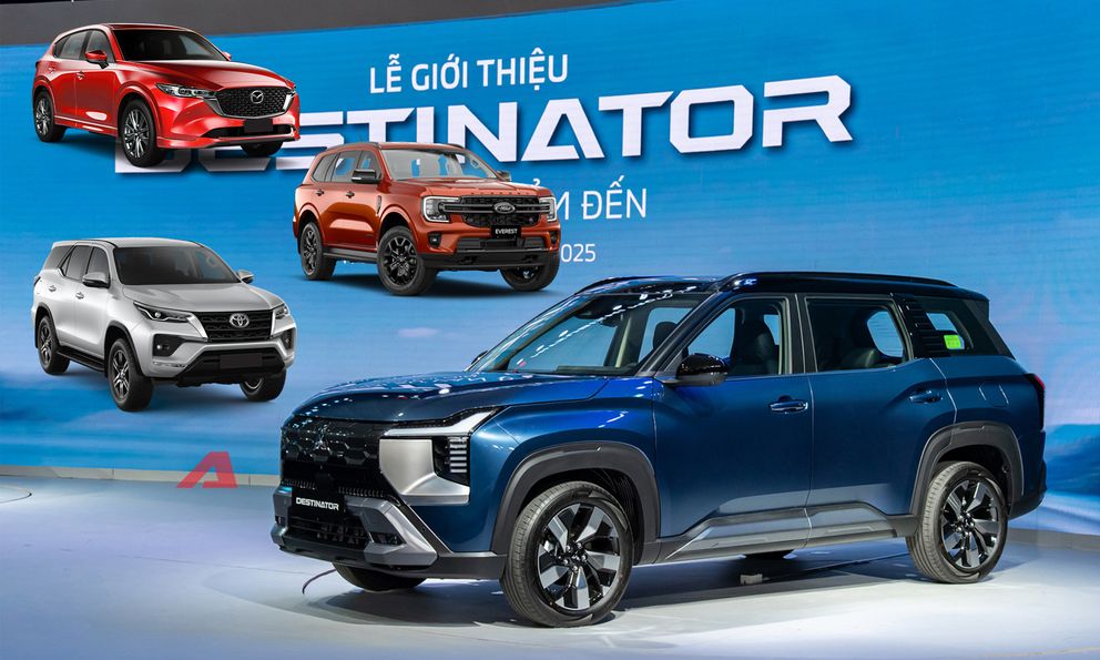 Gầm cao hơn Everest, trục cơ sở 'ăn đứt' Fortuner và những con số cho thấy vì sao Mitsubishi Destinator có thể khiến người ta cân nhắc lại việc mua CX-5