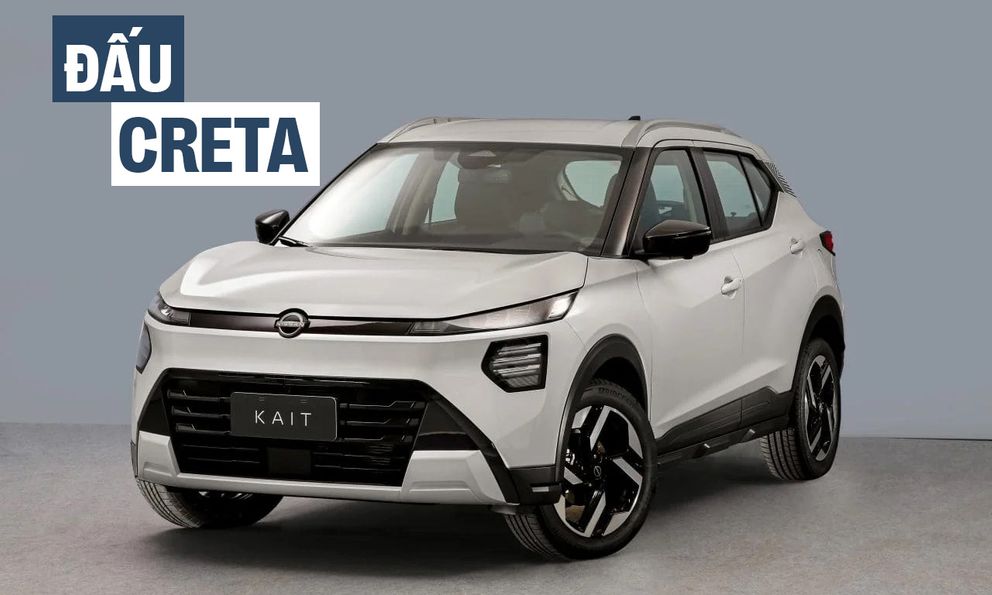 Nissan Kait - Đối thủ mới của Creta, thế chỗ Kicks từng bán ở Việt Nam với thiết kế khác biệt hoàn toàn