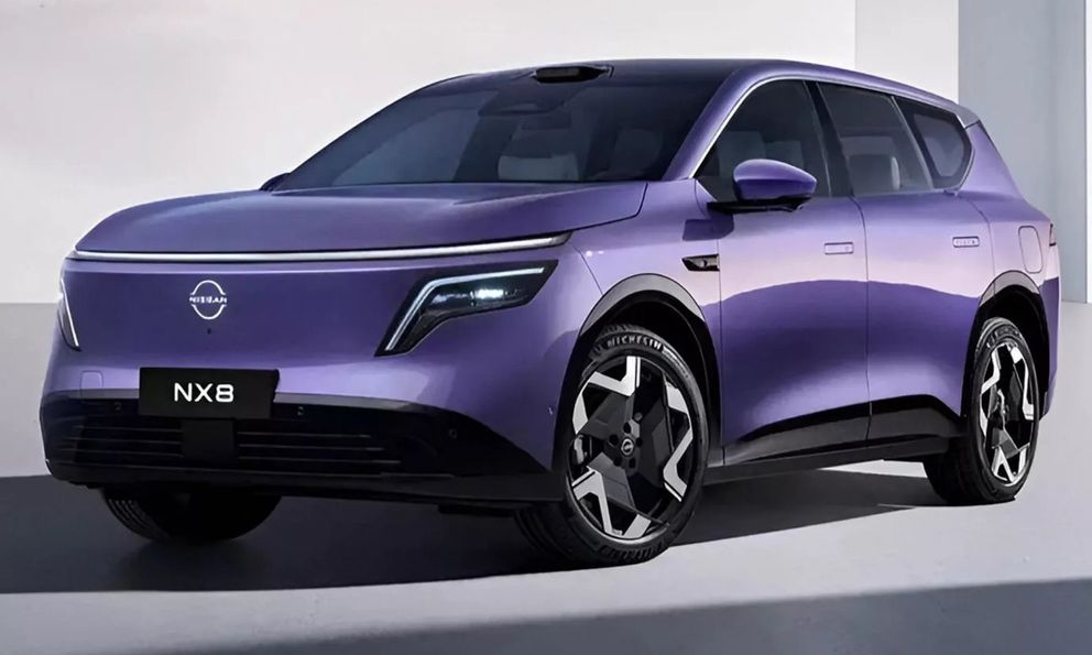 Nissan NX8 - SUV mới ngang cỡ Santa Fe, ngoại hình bóng bẩy, đèn OLED, có cả bản điện và hybrid