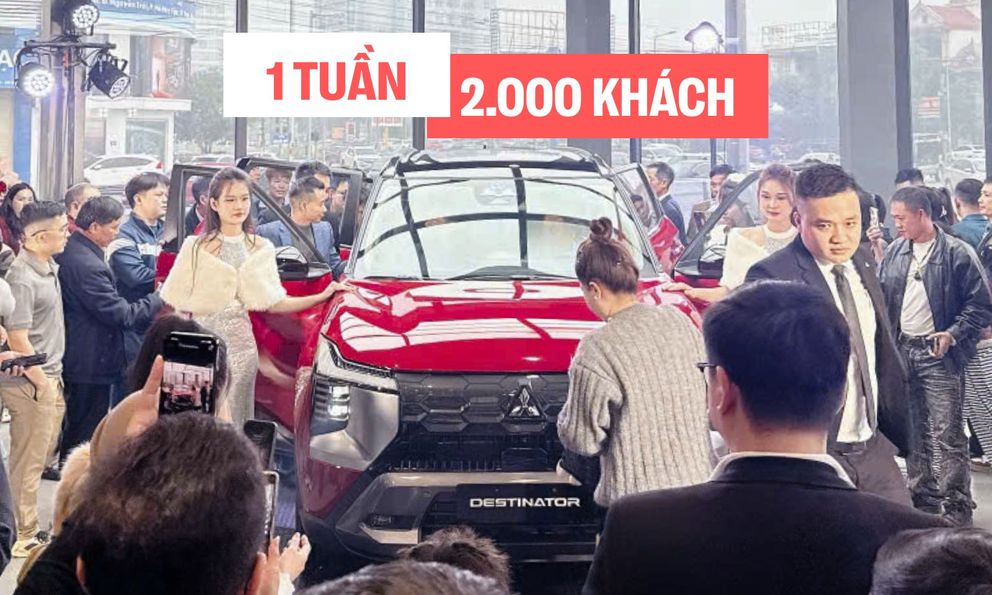 Tin sét đánh với CX-5: Mitsubishi Destinator hút 2.000 đơn đặt hàng trong 7 ngày, cứ 4 khách thì 3 người chốt bản Ultimate cao nhất