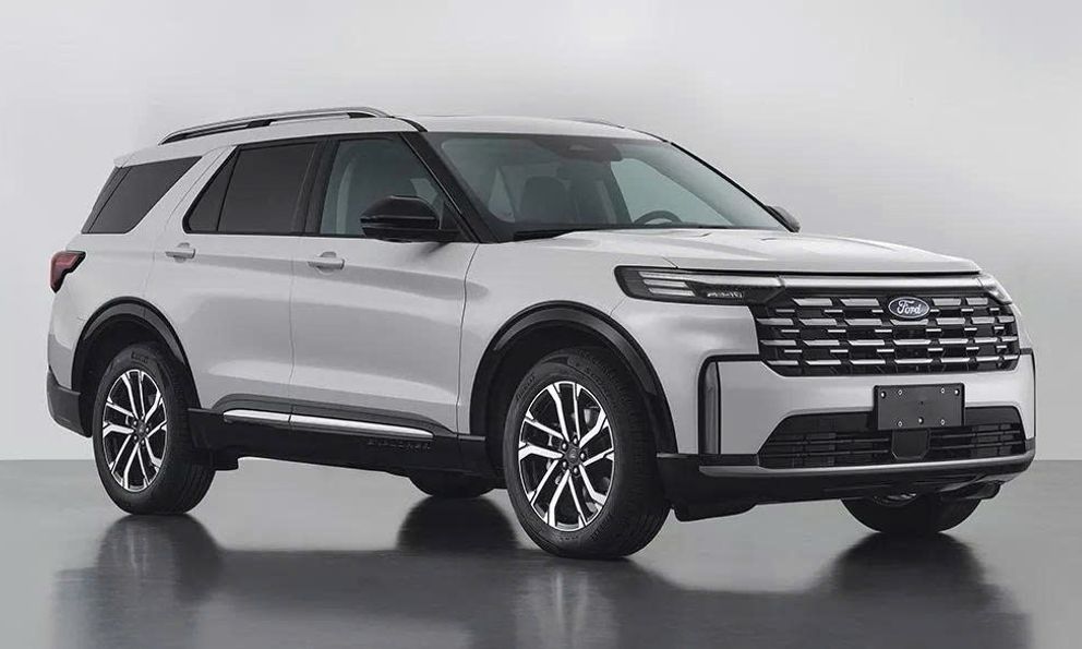 Ford Explorer facelift xuất hiện cạnh Việt Nam: Đầu xe hoàn toàn mới nhưng động cơ 2.3L EcoBoost giữ nguyên, nội thất chưa tiết lộ