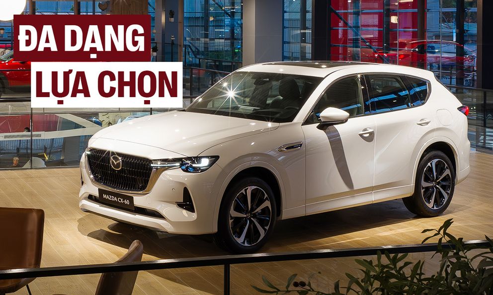 Ảnh thực tế các phiên bản Mazda CX-60, CX-90 tại Việt Nam: Phân biệt được từ ngoại hình, động cơ khác biệt, đều có ADAS