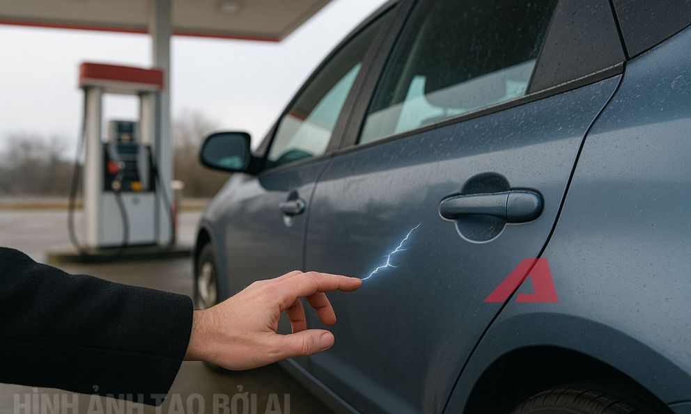 Mùa đông hay bị giật khi đóng mở cửa, hãy lưu ý điều này khi bơm xăng nếu không muốn có hỏa hoạn