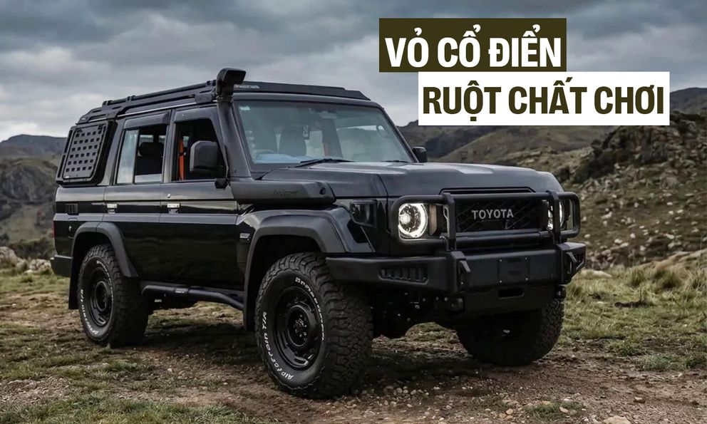 Bản Toyota Land Cruiser này dành cho ai thích dáng hoài cổ nhưng vẫn đủ công nghệ hiện đại: Giá quy đổi hơn 3,8 tỷ đồng, nhiều đồ chơi off-road
