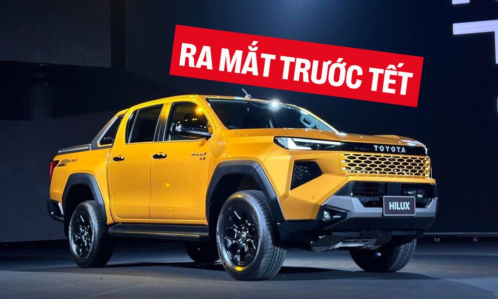 Toyota Hilux 2026 lần đầu được hé lộ chính thức tại Việt Nam: Ra mắt tháng sau với nhiều thay đổi lột xác, dễ có 3 bản đấu Ranger